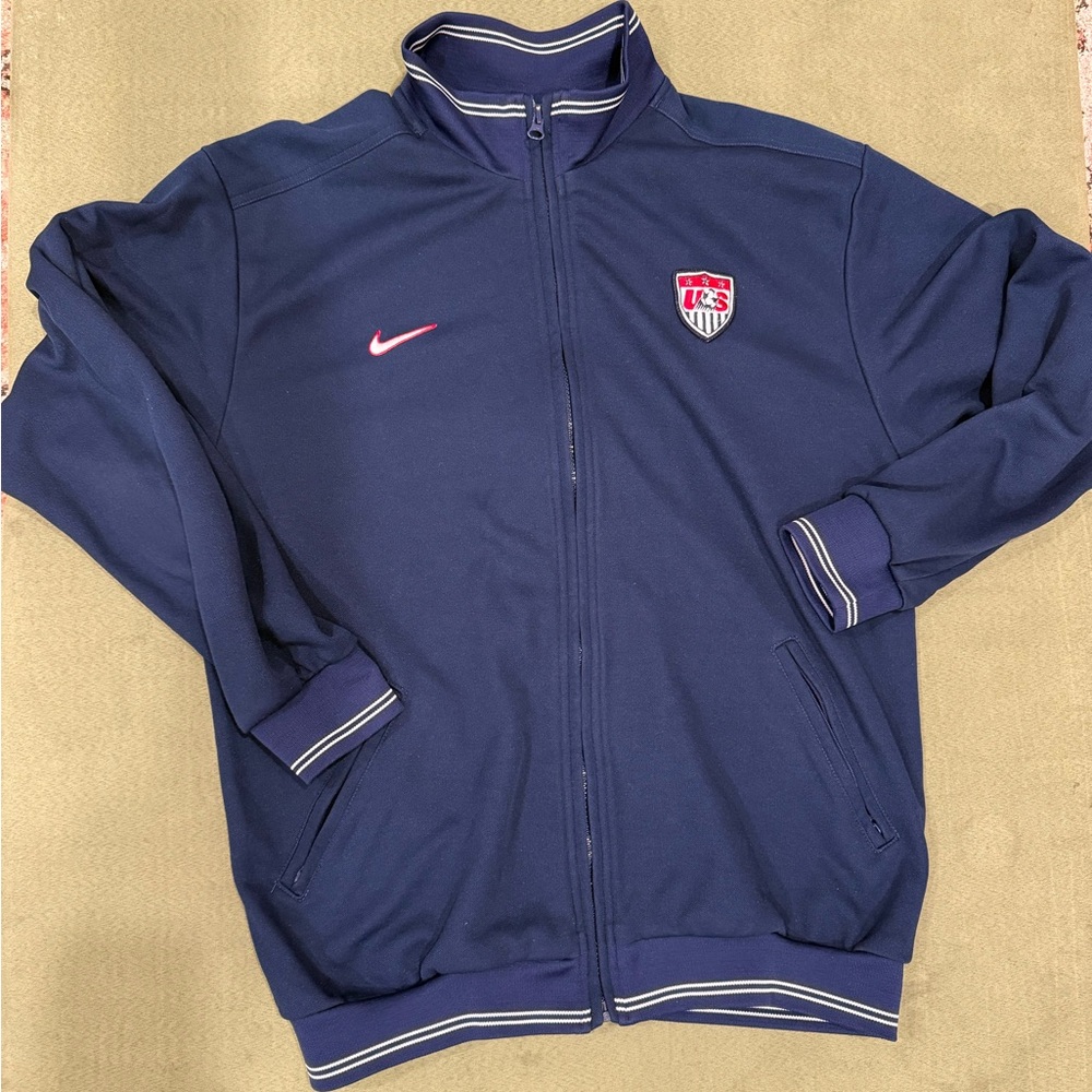 Nike Youth XL U.S Soccer Olympic Navy Jacket